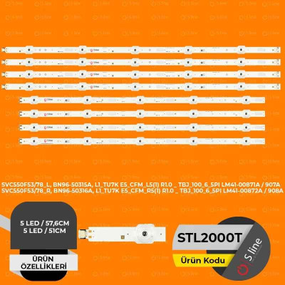 Samsung 55" SVC550F53/78_L, BN96-50315A,BN96-50316A,L1_TU7K E5_CFM_L5(1) Tv Ledi
